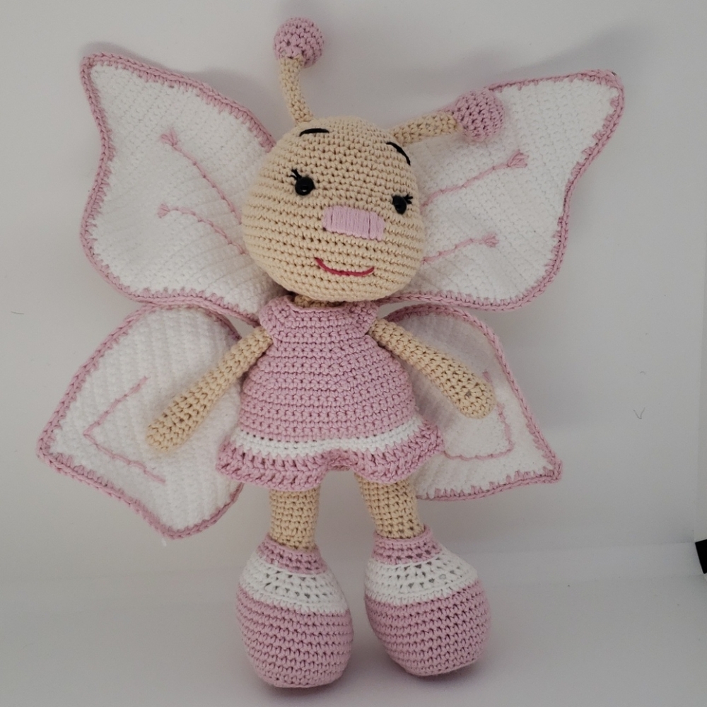 🍀Amigurumi Butterfly Doll